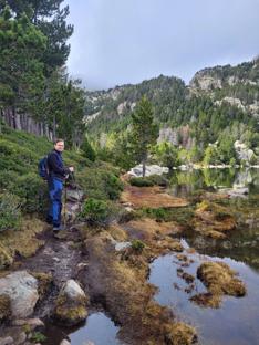 Fragment błotnisty, ale dało się iść