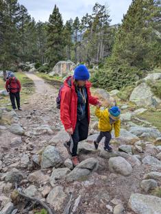Chodzenie po kamieniach jest najlepsze