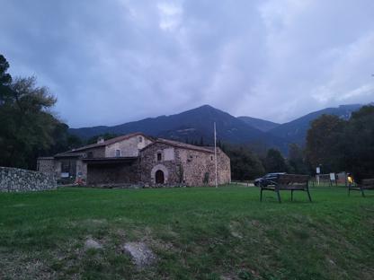 Widok z Gualby wieczorem