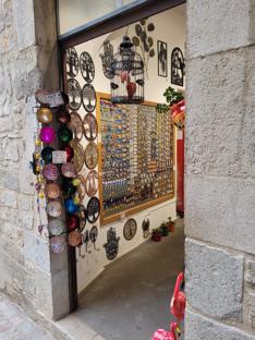 Sklep z pamiątkami w Gironie